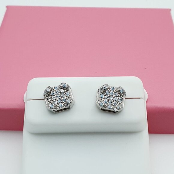 "925 Sterling Silver Cubic Zirconia Earrings, U19254570 - Picture 7 of 11